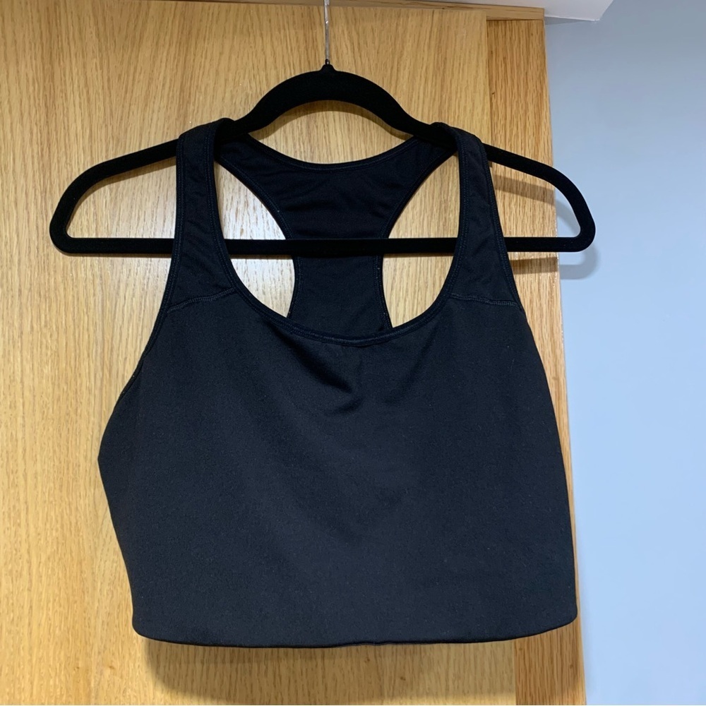 Old Navy Black Racerback Sports Bra - Size 1X